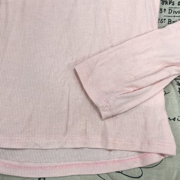 Derek Heart Juniors' Rib-Knit Sweetheart-Neckline Top - Picture 5 of 5